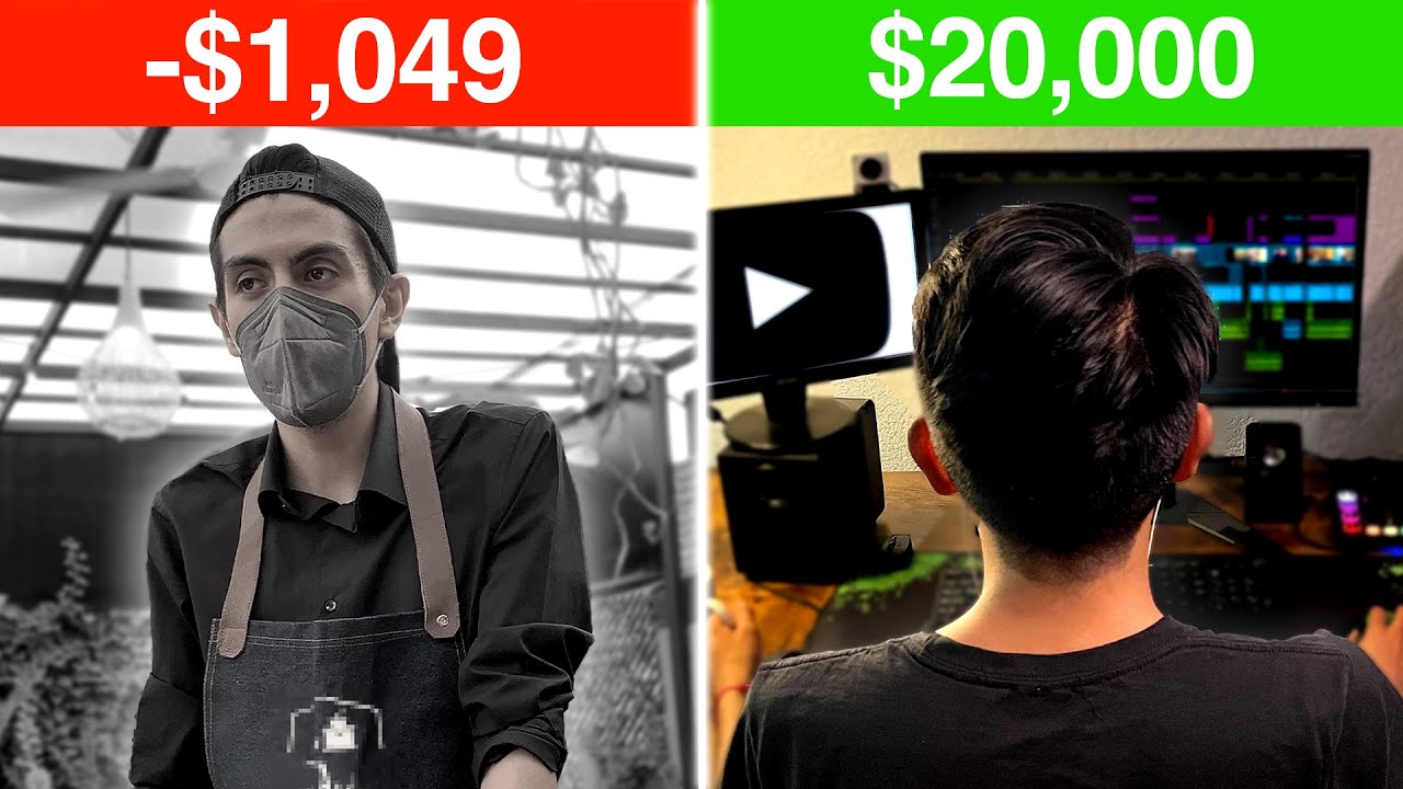 De trabajar +8 horas diarias a Vivir de YouTube | Mi historia