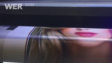 large format UV Printer review videoWER-G3202UV roll to roll printer car sticker sample printing