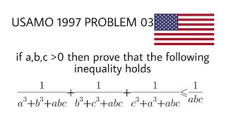 USA Math Olympiad 1997 | Olympiad training problems