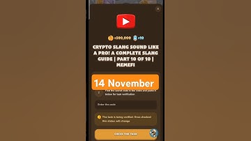 CRYPTO SLANG SOUND LIKE A PRO! A COMPLETE SLANGGUIDE |PART 10 OF 10 |MEMEFI #memefi
