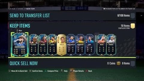 FIFA 22 pre season batch 2 | 2 85x10 packs preview