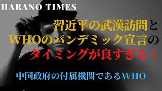 (11) 習近平が武漢を訪問した背景とタイミングが良すぎるWHOのパンデミック宣言