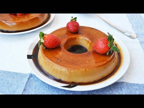 Chocolate Flan with Hazelnuts - Easy Chocolate Crème Caramel Recipe