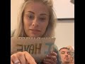 Paige VanZant & Austin Vanderford - Never Have I Ever / Instagram Live - (2020.11.16) - /r/WMMA