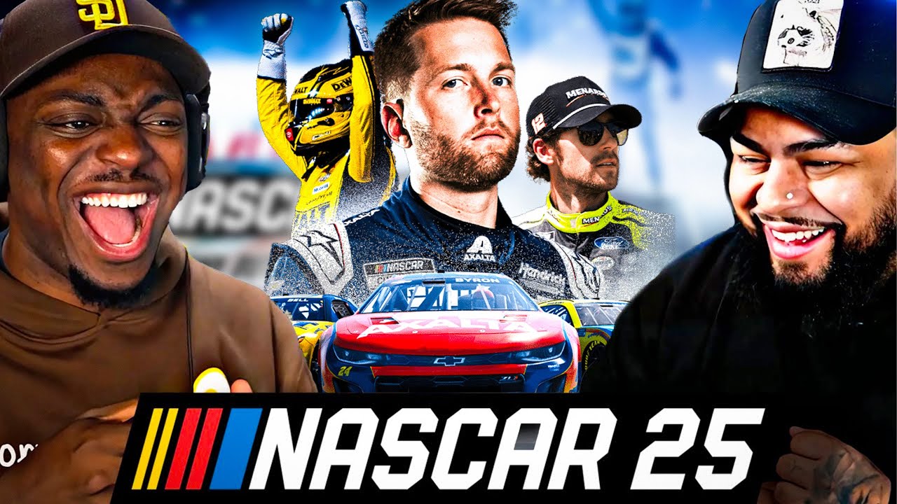 I Am The Best NASCAR Racer | Tray Play NASCAR 2025 W/ 