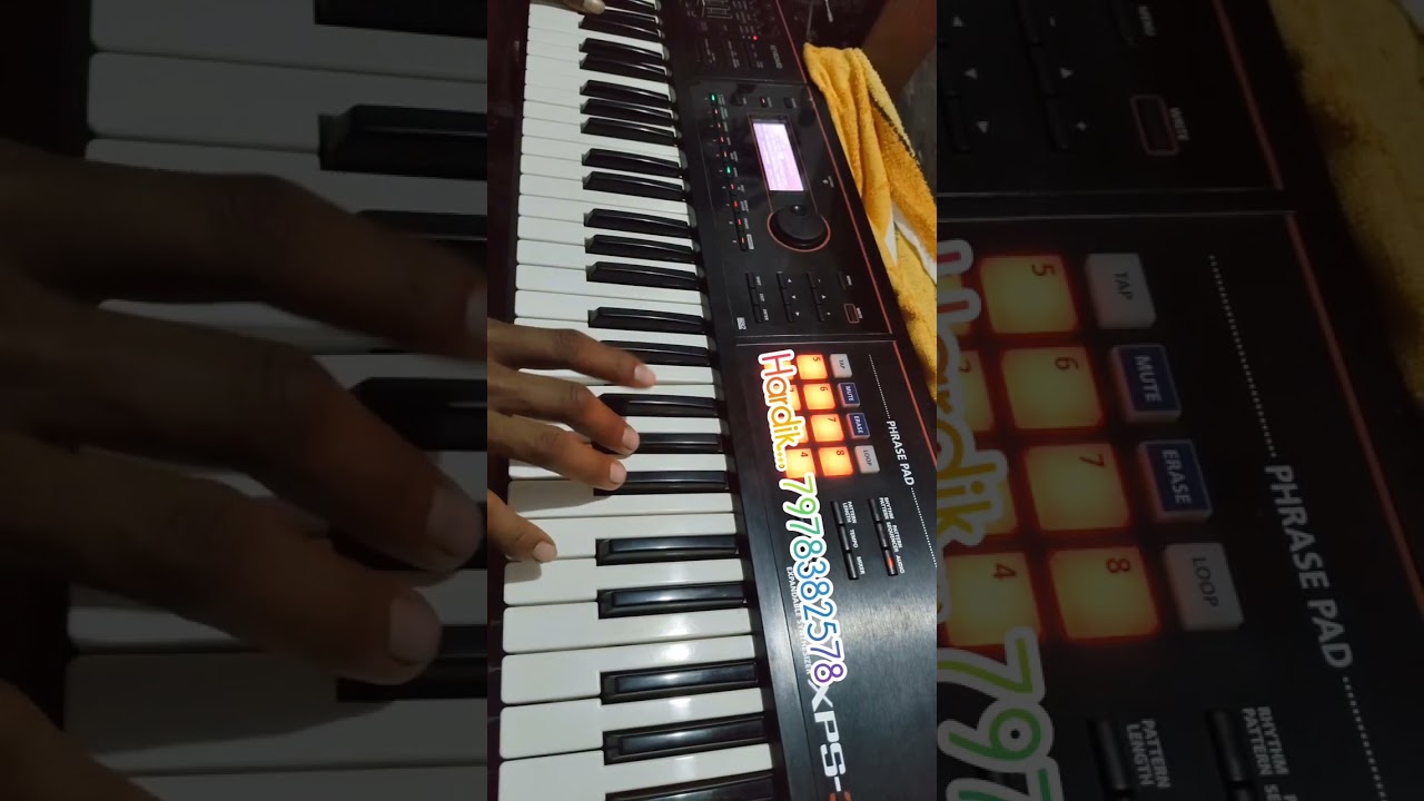 Ranu Bombai Ki Ranu//Telugu Trending song //keyboard version //mr..hardik..🌹🌹❤️