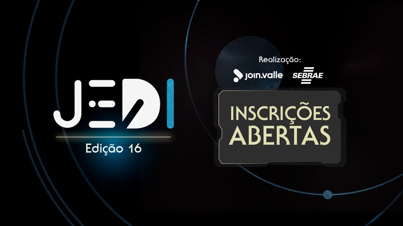 16ª edição do JEDI está com inscrições abertas