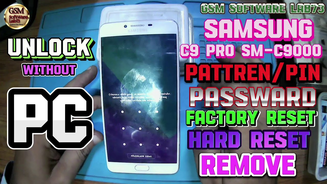 Samsung C9 Pro Hard Reset|Samsung C9 Pro Factory Reset without pc 2023|Samaung ka Lock Kaise tode.