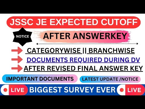 JSSC JE Expected