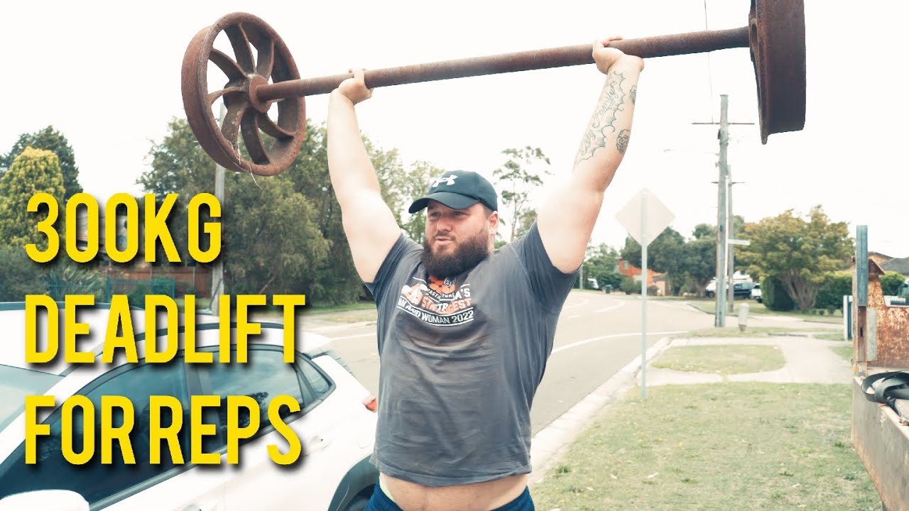 Tram Axles and Deadlifts Preparing for Australia's Strongest Man