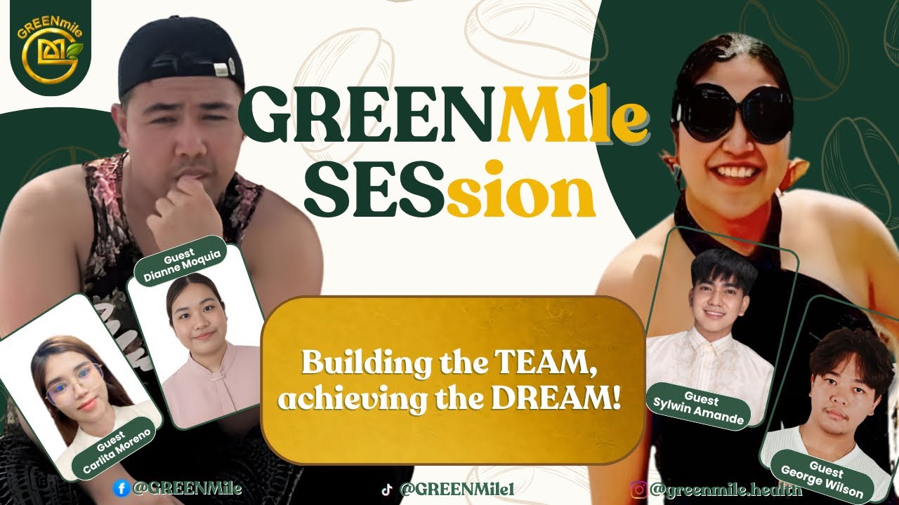 GREENMILE SESsion! Building the TEAM, achieving the DREAM!💚😎💪
