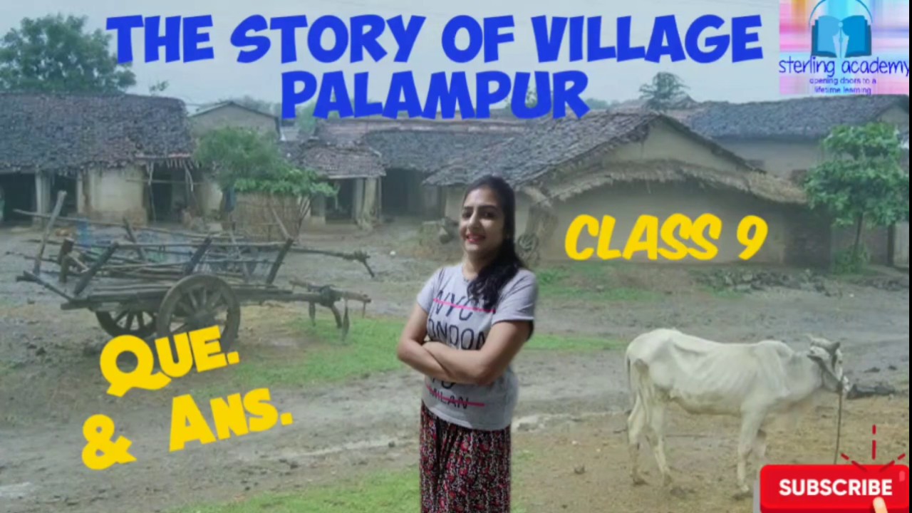 Que Ans The Story Of Village Palampur Class 9 YouTube