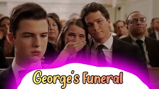 Young Sheldon S7 E13 Georges Funeral Meemaw Emotional Speech