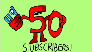 50 Subscribers Animation #shorts