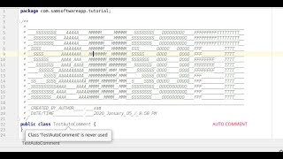 Android Studio : #1 Membuat auto comment (CREATED BY AUTHOR)