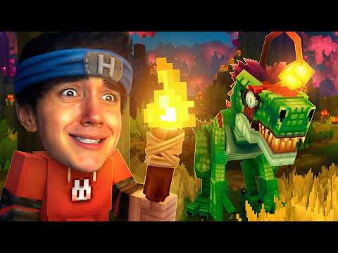 SOBREVIVÍ A DINOSAURIOS EN HYTALE !!