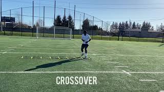 CROSSOVER. Agility Ladder Drill