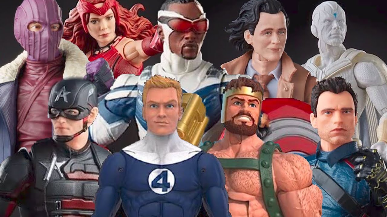 Marvel Legends Disney Plus Wave!Fantastic Four! Falcon and Winter Soldier! Fan First Monday Reveals!