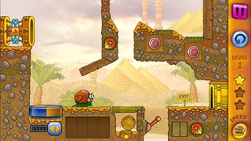 Snail Bob - Chapter 3. THE NILE MILE - LEVEL 1