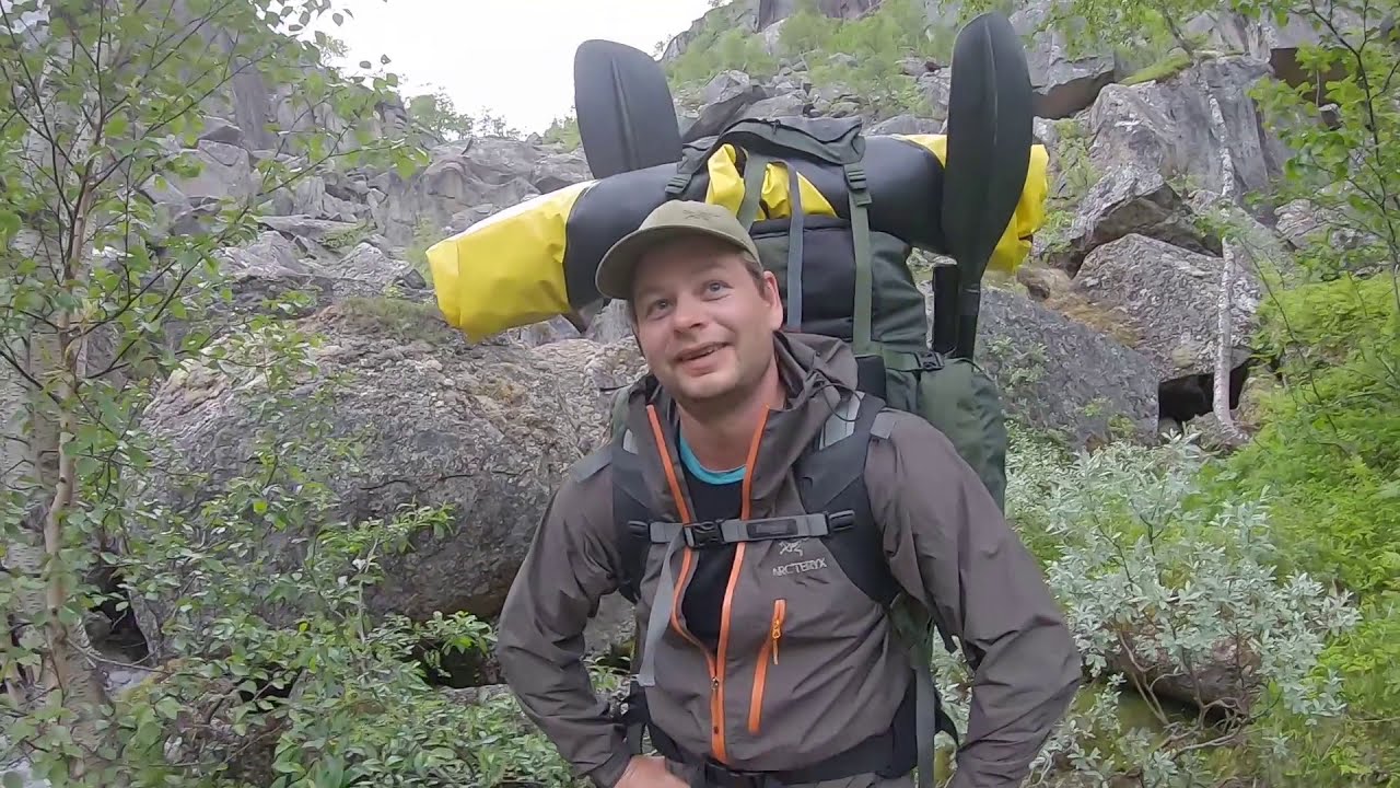 Del 2av2 med packraft fra Kobbelv til Padjelanta nasjonlapark og ned Rago nasjonalpark