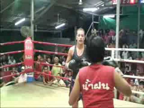 Diana from Denmark - fights @ Phuket Thailand - 22...