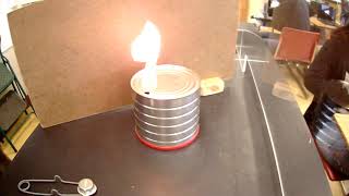 Exploding Can Demonstration