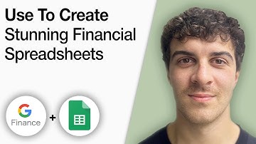 Use Google Finance in Google Sheets To  Create Stunning Financial Spreadsheets! [2025 Full Guide]