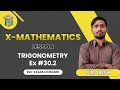 Chapter 30: Introduction to Trigonometry | Exercise 30.2 | 10th Class | Sindh Board | @otsedtech