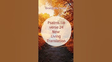 1 of 23 days Gratitude Bible Verse - Psalms 118:24 #shorts #grateful #thankful