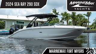 Introducing The AllNew 2024 Sea Ray 290 SDX Available At MarineMax Fort Myers!