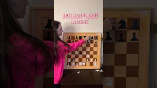 Шотландский гамбит🔥 #chess #обучение #шахматыонлайн #nataliachess #chessgame