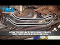 How to Replace Fuel Tank Straps 2011-2019 Ford Explorer 35L