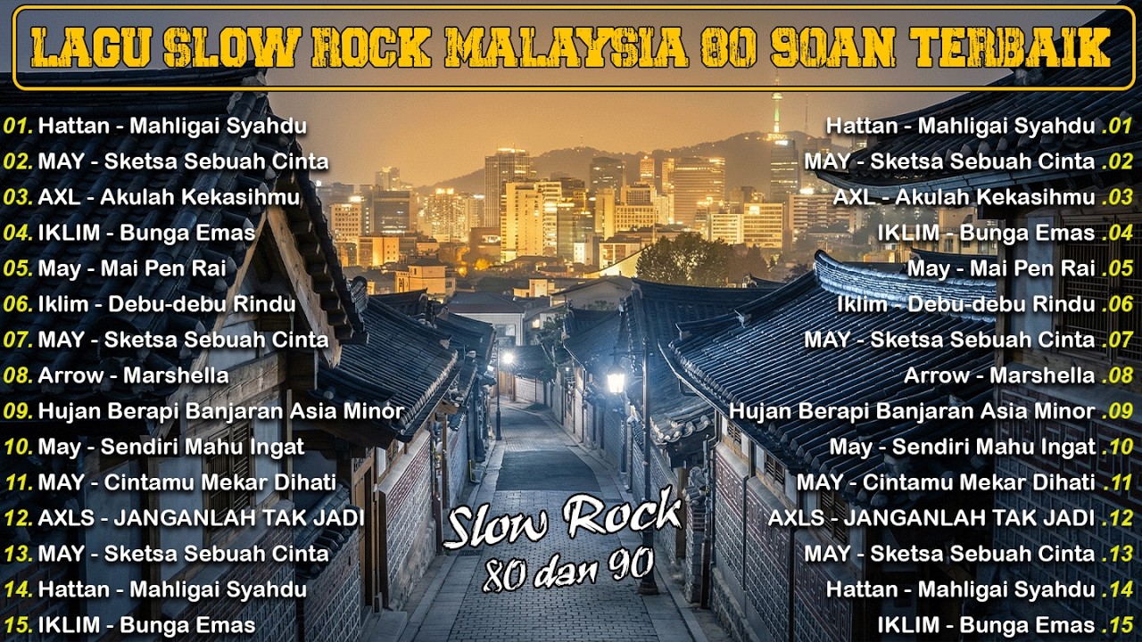 Lagu Jiwang 80/90an - Kumpulan Lagu Rock Malaysia Lagenda - Lagu Jiwang 80an Dan 90an Terbaik