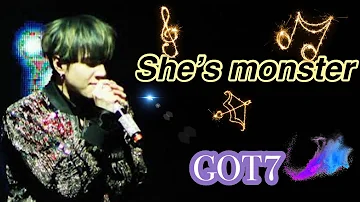 180513 - GOT7 | She ‘s monster EyesOnYouInBKK D-3 EyesOnYouinBangkok D-3 Got7WorldTour2018inBKK