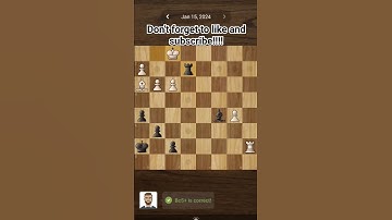 Chess Daily Puzzle #trending #chess #daily #puzzles