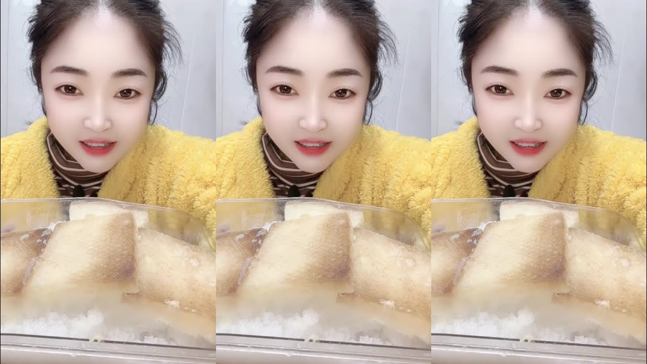 ASMR ICE EATING / ASMR MUKBANG ICE EATING SOUNDS FROM THE FROZEN WATER