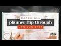 MIDYEAR CATCH-ALL PLANNER FLIP THROUGH 2023 :: COMPLETED HORIZONTAL HAPPY PLANNER PAGES