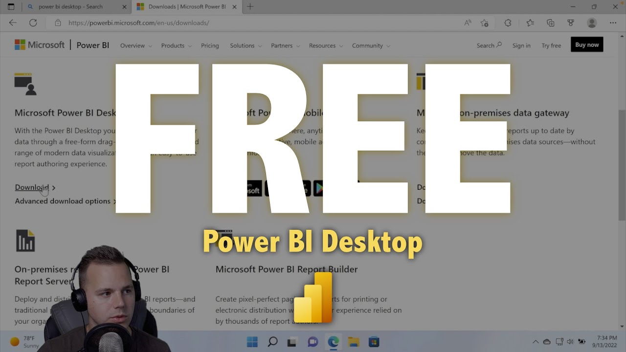 How To Get Power BI For FREE YouTube