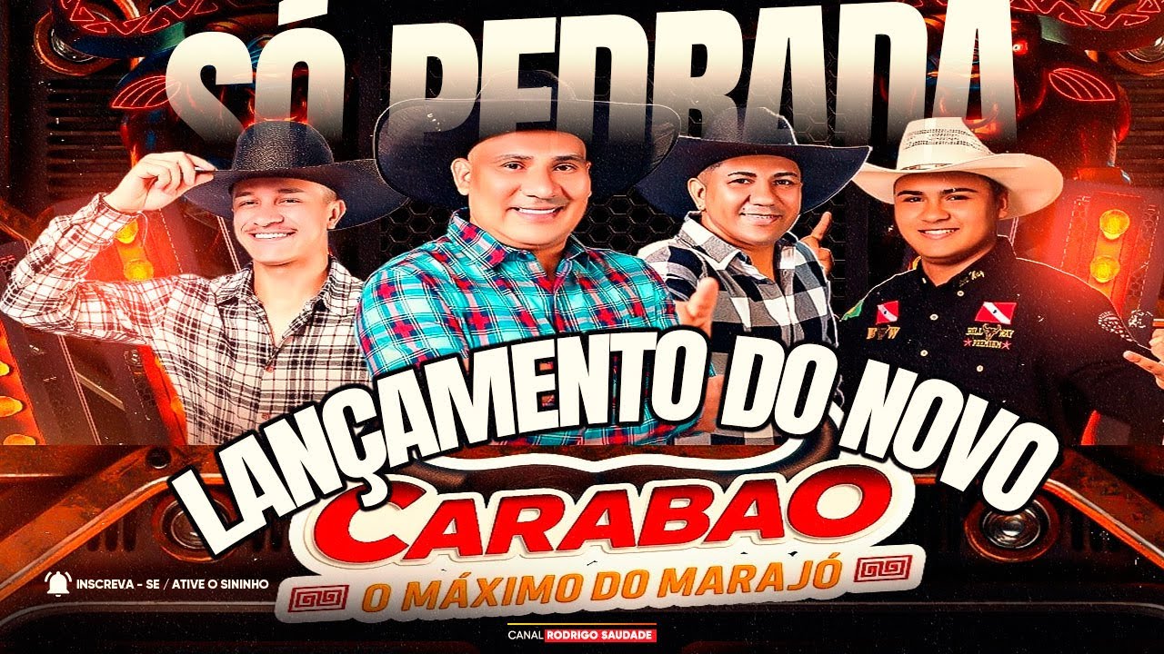NOVO CARABAO SÓ PEDRADA AO VIVO DJ SILVINHO I QUADRA DA PREFEITA 2025 I NOVO CARABAO 2025 I LANÇAMEN
