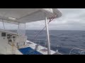 Catamaran sailing from Agadir Morocco to Lanzarote 3