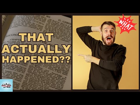 STRANGEST and MOST CONFUSING Bible Stories!