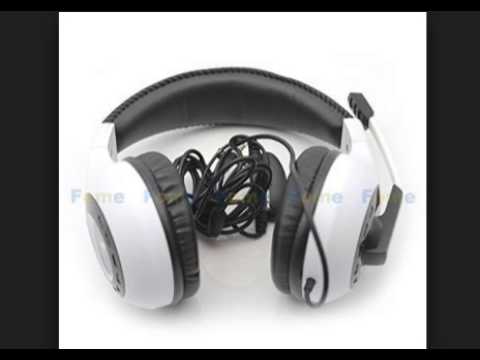 FOME Ovann X4 Cool Stereo Headphones for Gaming black white + FOME Gift