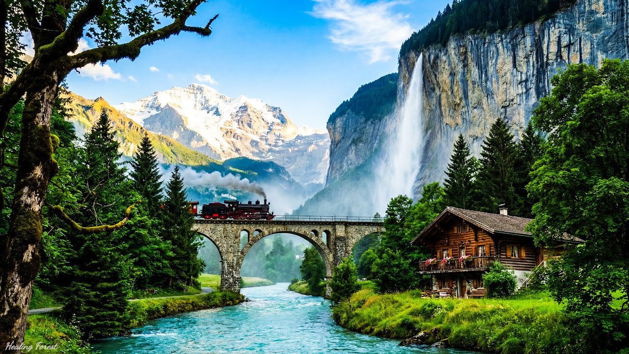 Healing Piano Melodies 🌿 Release Stress, Quiet Your Mind, Soothing Nature Therapy