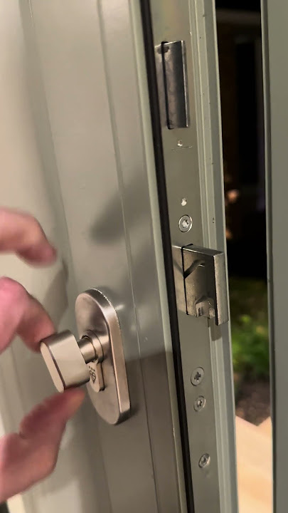 Nuki 4.0 Lock Before Installation