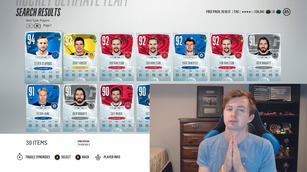 HOW TO GET 90+ PLAYERS EASY! - NHL 18 HUT