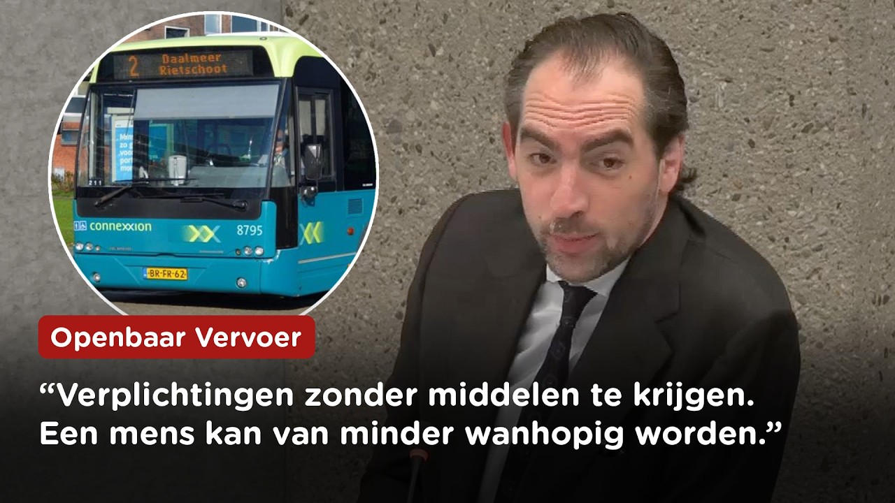 Thumbnail OV raakt in de knel door strenge duurzaamheidseisen zonder enkele garanties, Van Duijvenvoorde (FVD)