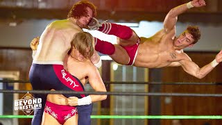 [Free Match] Swipe Right/Ray Jaz Vs. Post Game/Matt Quay | Beyond Wrestling (Wwe Nxt Raw Smackdown)