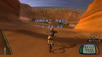 Downhill Domination Speedrun  - Red Pass Utah FR 3:25:42 - Mountain Biking Game - PS2 Gameplay Video