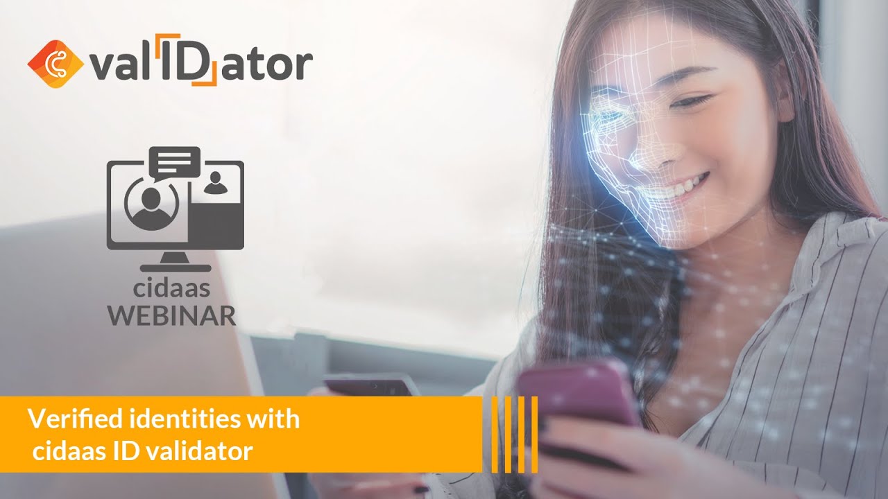 Webinar: Verified identities with cidaas ID validator