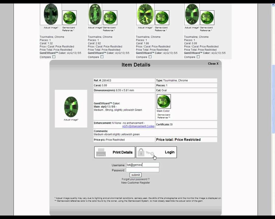 Gemline - How to buy gemstones through your home computer